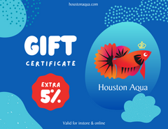 Houston Aqua Gift Certificate (Gift Card)