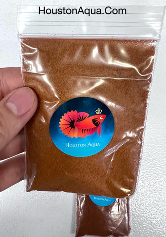 2 Oz High Protein GUPPY,BETTA, Frys Food "O.range Wean 3/5" - High Quality FOOD for Guppy and Nano Fish