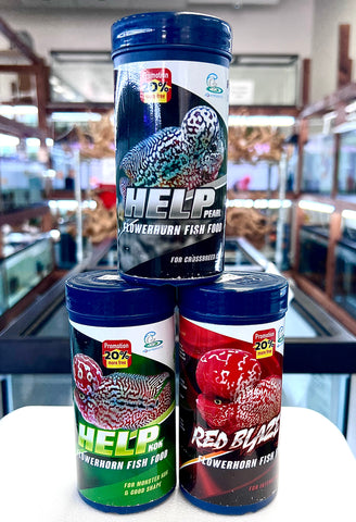 Combo CZ AQUA FOOD-Help Kok, Pearl,Red Blaze 3X - High Quality Flowerhorn Food